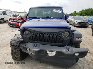 2018 Jeep Wrangler Unlimited Sport с VIN 1C4HJXDG5JW176850, выставлен на аукционе Copart как лот 59404825 с пробегом 99 383 миль миль и Списание • Salvage title. История ставок и продаж доступна на DreamBid. Изображение 5.