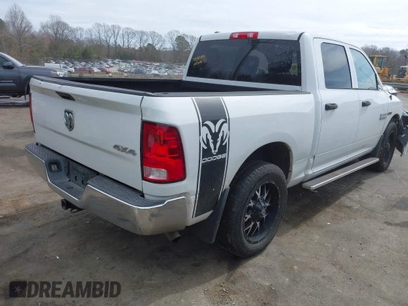 2016 Ram 1500 Tradesman z VIN 1C6RR7KM5GS146843, wystawiony jako IAAI lot #41689249 z przebiegiem 181 140 mil mil oraz . Historia ofert i sprzedaży dostępna na DreamBid. Obrazek 4.