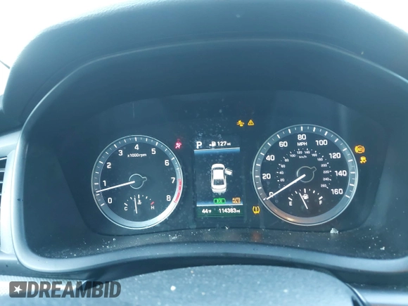 2018 Hyundai Sonata SEL with VIN 5NPE34AF0JH629804, listed as a IAAI auction lot 41388818 with 114,383 mi miles and . Bid and sale history available at DreamBid. Image 7.