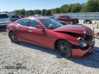 2015 Maserati Ghibli S Q4 with VIN ZAM57RTAXF1138699, listed as a Copart auction lot 71731203 with 77,162 mi miles. Bid and sale history available at carsss.com. Image 4.