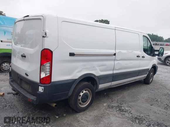 2021 Ford Transit Cargo with VIN 1FTBR1Y83MKA76305, listed as a IAAI auction lot 42240276 with 75,256 mi miles and . Bid and sale history available at DreamBid. Image 4.