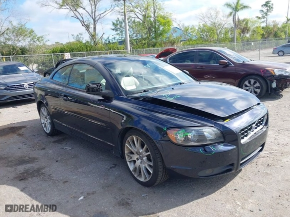 2008 Volvo C70 with VIN YV1MC67248J045283, listed as a IAAI auction lot 41694420 with 87,741 mi miles. Bid and sale history available at carsss.com. Image 1.