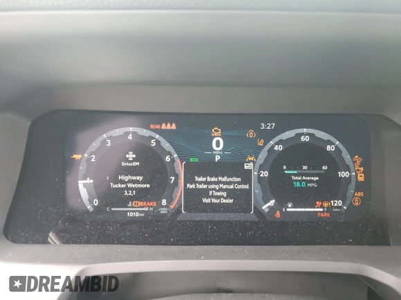 2025 Toyota Tacoma SR with VIN 3TMLB5JN4SM104263, listed as a Copart auction lot 54402775 with 1,010 mi miles and Salvage Title. Bid and sale history available at DreamBid. Image 9.