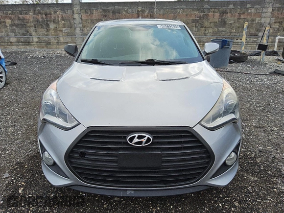 2014 Hyundai Veloster Turbo with VIN KMHTC6AE0EU211034, listed as a Copart auction lot 49711635 with 126,394 mi miles and Clean title. Bid and sale history available at DreamBid. Image 5.