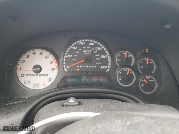 2006 Chevrolet TrailBlazer LT with VIN 1GNET13H762239456, listed as a Copart auction lot 73275744 with 127,453 mi miles and Salvage Title. Bid and sale history available at carsss.com. Image 9.