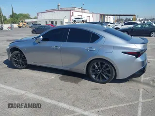 2023 Lexus IS 350 F Sport with VIN JTHGZ1B22P5068062, listed as a IAAI auction lot 41993855 with 36,710 mi miles and . Bid and sale history available at DreamBid. Image 14.