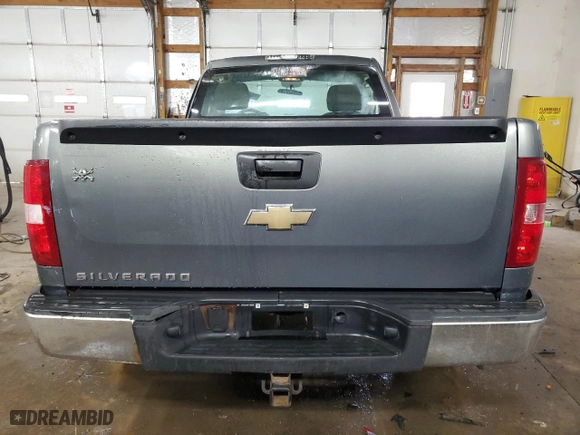 2011 Chevrolet Silverado 1500 Work Truck with VIN 1GCNCPEX4BZ156097, listed as a Copart auction lot 44471525 with 154,755 mi miles and Salvage Title. Bid and sale history available at carsss.com. Image 6.