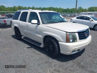 2003 Cadillac Escalade z VIN 1GYEK63N43R222254, wystawiony jako IAAI lot #42228127 z przebiegiem 167 294 mil mil oraz . Historia ofert i sprzedaży dostępna na DreamBid. Obrazek 1.