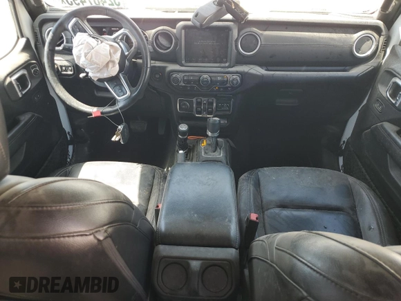 2018 Jeep Wrangler Unlimited Sahara with VIN 1C4HJXEG5JW294430, listed as a Copart auction lot 52487495 with 86,609 mi miles and Salvage title. Bid and sale history available at DreamBid. Image 8.
