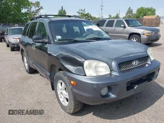 2003 Hyundai Santa Fe GLS z VIN KM8SC13D73U347225, wystawiony jako IAAI lot #42368665 z przebiegiem 208 072 mil mil oraz . Historia ofert i sprzedaży dostępna na DreamBid. Obrazek 1.