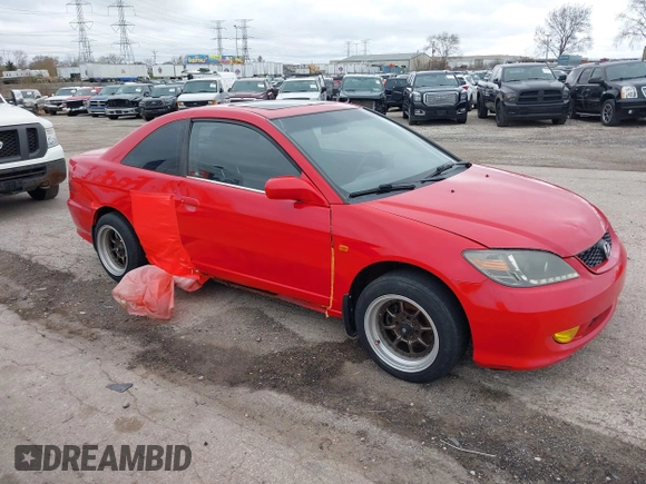 2004 Honda Civic EX z VIN 1HGEM21914L002137, wystawiony jako IAAI lot #42046562 z przebiegiem 149 602 mil mil oraz . Historia ofert i sprzedaży dostępna na DreamBid. Obrazek 1.