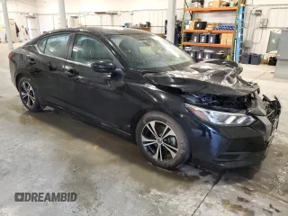 2021 Nissan Sentra SV z VIN 3N1AB8CV4MY279598, wystawiony jako Copart lot #80057934 z przebiegiem 75 208 mil mil oraz Szkoda całkowita • Salvage title. Historia ofert i sprzedaży dostępna na DreamBid. Obrazek 4.