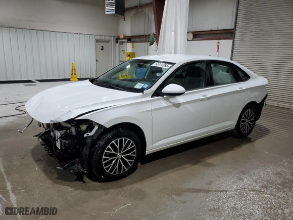 2021 Volkswagen Jetta S with VIN 3VWC57BU1MM028672, listed as a Copart auction lot 52412385 with 44,280 mi miles and Salvage Title. Bid and sale history available at carsss.com. Image 1.