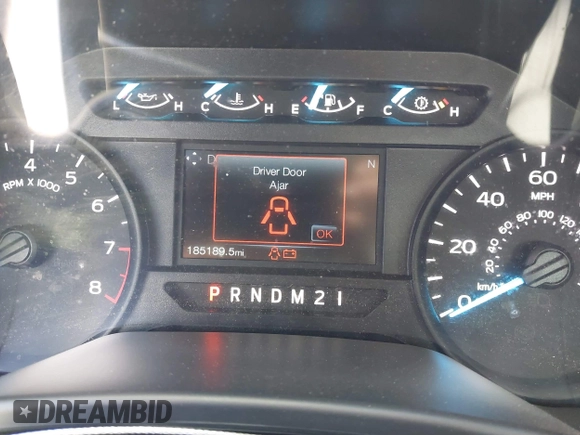 2019 Ford F-150 XL with VIN 1FTMF1EB1KKF02684, listed as a IAAI auction lot 42320140 with 185,189 mi miles and . Bid and sale history available at DreamBid. Image 7.