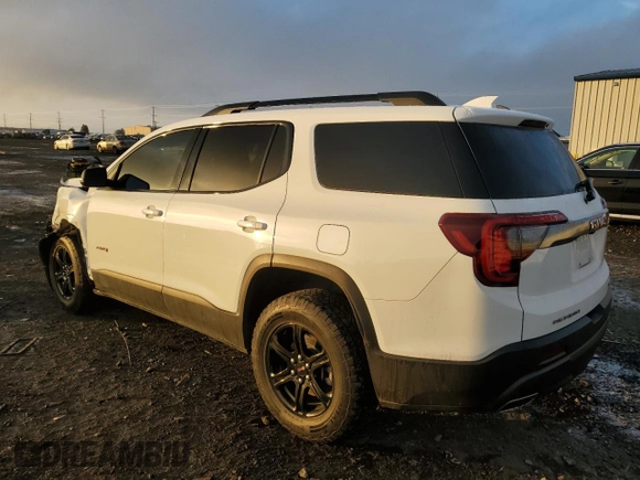 2021 GMC Acadia AT4 with VIN 1GKKNLLS5MZ113473, listed as a Copart auction lot 89389255 with 46,077 mi miles and Salvage Title. Bid and sale history available at carsss.com. Image 2.