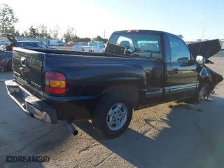 2002 Chevrolet Silverado 1500 with VIN 1GCEC14V42Z105521, listed as a IAAI auction lot 41827521 with 156,264 mi miles. Bid and sale history available at carsss.com. Image 4.