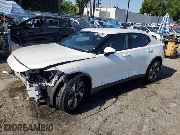 2023 Polestar 2 with VIN YSMEG3KA9PL124709, listed as a Copart auction lot 56132155 with 54,255 mi miles and Clean Title. Bid and sale history available at DreamBid. Image 1.