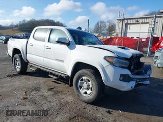 2023 Toyota Tacoma 4WD SR with VIN 3TMCZ5AN1PM538367, listed as a IAAI auction lot 41468684 with 28,879 mi miles. Bid and sale history available at carsss.com. Image 1.