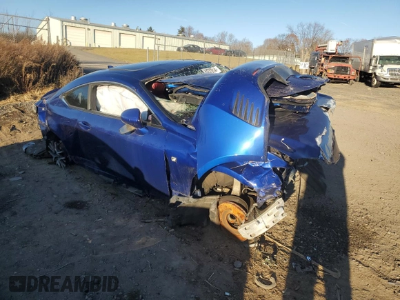 2017 Lexus RC with VIN JTHSM5BCXH5003762, listed as a Copart auction lot 83237814 with 0 mi miles and Salvage Title. Bid and sale history available at carsss.com. Image 4.