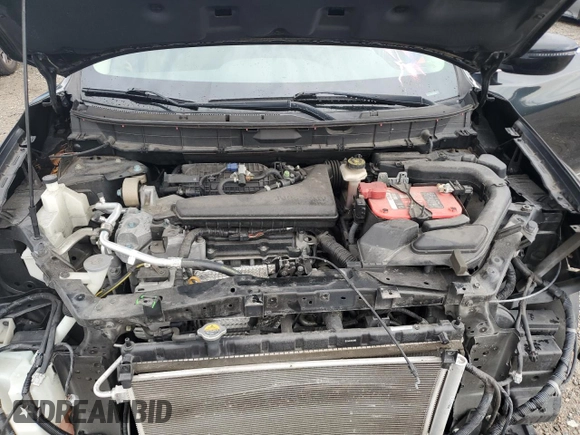 2017 Nissan Rogue SV with VIN KNMAT2MT6HP501697, listed as a Copart auction lot 63013915 with 49,510 mi miles and Salvage title. Bid and sale history available at DreamBid. Image 12.
