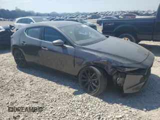 2023 Mazda 3 2.5 S Premium with VIN JM1BPAMM1P1601266, listed as a Copart auction lot 55724825 with 29,697 mi miles and Salvage Title. Bid and sale history available at carsss.com. Image 4.