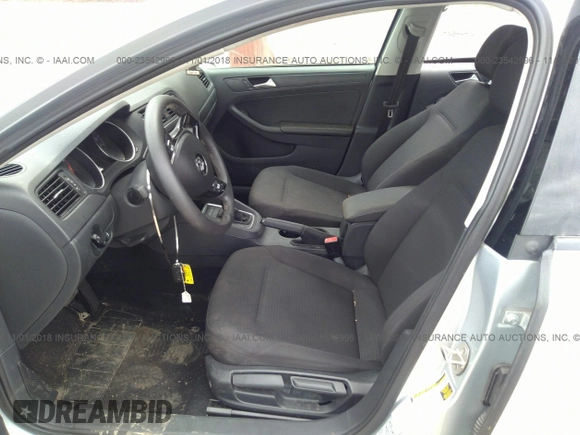 2015 Volkswagen Jetta S с VIN 3VW2K7AJXFM216525, выставлен на аукционе IAAI как лот 23542996 с пробегом 38 403 миль миль и . История ставок и продаж доступна на DreamBid. Изображение 5.