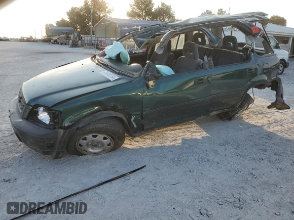 1999 Honda CR-V LX with VIN JHLRD1846XC018894, listed as a Copart auction lot 75686304 with 132,317 mi miles and Salvage Title. Bid and sale history available at carsss.com. Image 1.
