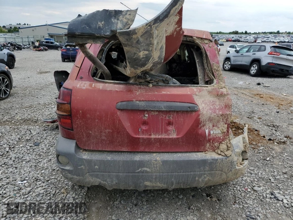 2006 Pontiac Vibe with VIN 5Y2SL65866Z422067, listed as a Copart auction lot 58843445 with Not provided miles and Salvage title. Bid and sale history available at DreamBid. Image 6.