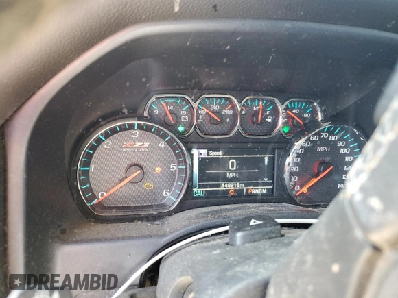 2016 Chevrolet Silverado 1500 LT with VIN 1GCVKRECXGZ111491, listed as a Copart auction lot 53107075 with 149,218 mi miles and Salvage Title. Bid and sale history available at DreamBid. Image 9.