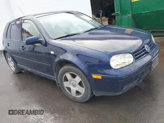 2001 Volkswagen Golf z VIN 9BWGS21J714006468, wystawiony jako IAAI lot #40826518 z przebiegiem 123 644 mil mil oraz . Historia ofert i sprzedaży dostępna na DreamBid. Obrazek 1.