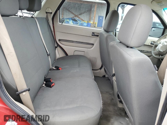2012 Ford Escape XLS with VIN 1FMCU9C71CKB13734, listed as a Copart auction lot 55331865 with 182,323 mi miles and Salvage title. Bid and sale history available at DreamBid. Image 11.