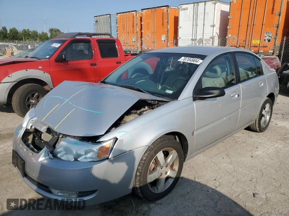 2007 Saturn ION ION 3 with VIN 1G8AL55F77Z129830, listed as a Copart auction lot 70704904 with 129,909 mi miles and Salvage Title. Bid and sale history available at DreamBid. Image 1.