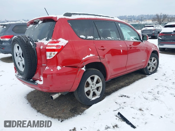 2011 Toyota RAV4 Ltd with VIN 2T3DF4DV9BW161054, listed as a IAAI auction lot 41304740 with 201,926 mi miles. Bid and sale history available at carsss.com. Image 4.