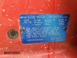 2003 Suzuki Aerio SX z VIN JS2RC41H235204287, wystawiony jako Copart lot #72974714 z przebiegiem Nie podano mil oraz Nie do naprawy. Historia ofert i sprzedaży dostępna na DreamBid. Obrazek 12.