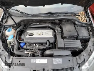 2010 Volkswagen GTI with VIN WVWHV7AJ2AW400192, listed as a Copart auction lot 86180024 with 124,705 mi miles and Salvage Title. Bid and sale history available at carsss.com. Image 11.