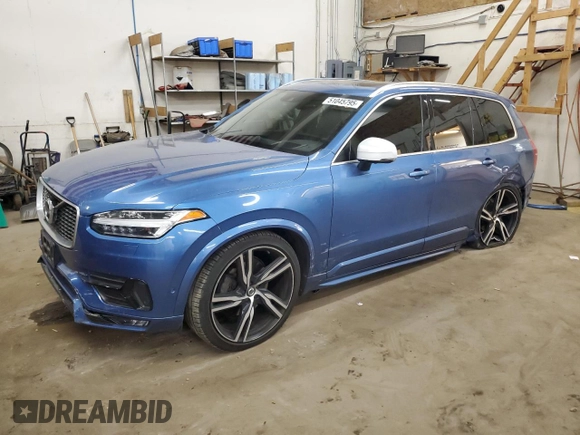 2019 Volvo XC90 R-Design with VIN YV4A22PMXK1448629, listed as a Copart auction lot 51045795 with 88,345 mi miles and Salvage Title. Bid and sale history available at carsss.com. Image 1.
