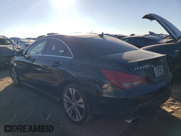 2015 Mercedes-Benz CLA 250 with VIN WDDSJ4EB0FN179648, listed as a Copart auction lot 75623713 with 117,011 mi miles and . Bid and sale history available at DreamBid. Image 2.