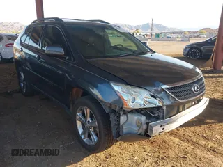 2006 Lexus RX 400h with VIN JTJHW31U460032587, listed as a IAAI auction lot 41838756 with 189,578 mi miles and . Bid and sale history available at DreamBid. Image 1.