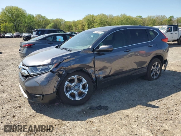 2019 Honda CR-V EX z VIN 7FARW1H5XKE019448, wystawiony jako Copart lot #52162315 z przebiegiem 61 945 mil mil oraz Szkoda całkowita • Salvage title. Historia ofert i sprzedaży dostępna na DreamBid. Obrazek 1.
