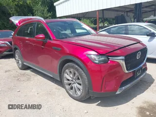 2024 Mazda CX-90 Premium with VIN JM3KKDHD7R1133354, listed as a IAAI auction lot 42759435 with 52,600 mi miles and . Bid and sale history available at DreamBid. Image 1.