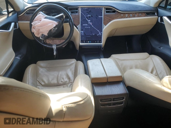 2017 Tesla Model S 100D with VIN 5YJSA1E2XHF194670, listed as a Copart auction lot 57919145 with 122,314 mi miles and Clean title. Bid and sale history available at DreamBid. Image 8.