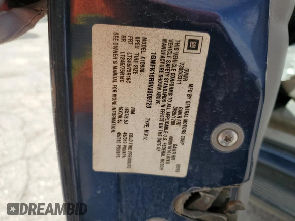 1997 Chevrolet Suburban z VIN 1GNFK16R9VJ309720, wystawiony jako Copart lot #48814475 z przebiegiem 198 109 mil mil oraz Czysty tytuł • Clean title. Historia ofert i sprzedaży dostępna na DreamBid. Obrazek 13.