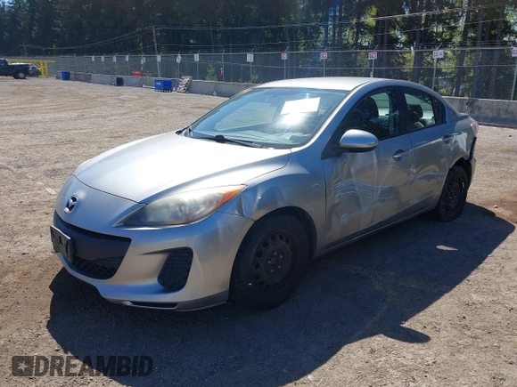 2013 Mazda 3 i SV with VIN JM1BL1TGXD1703376, listed as a IAAI auction lot 42078136 with 121,875 mi miles and . Bid and sale history available at DreamBid. Image 2.