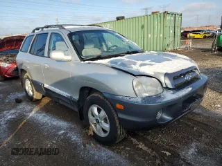 2005 Hyundai Santa Fe GLS with VIN KM8SC13D65U926600, listed as a Copart auction lot 85378354 with 86,781 mi miles and Clean Title. Bid and sale history available at carsss.com. Image 4.