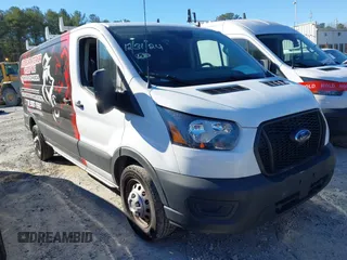 2022 Ford Transit Cargo with VIN 1FTBR2Y84NKA64395, listed as a IAAI auction lot 41359067 with 59,393 mi miles and . Bid and sale history available at DreamBid. Image 1.