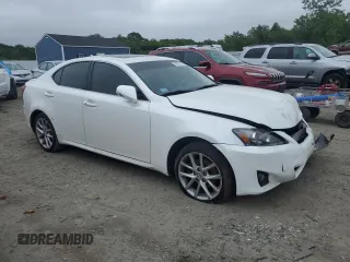 2013 Lexus IS 250 with VIN JTHCF5C22D5063811, listed as a Copart auction lot 61062115 with 154,854 mi miles and Clean title. Bid and sale history available at DreamBid. Image 4.