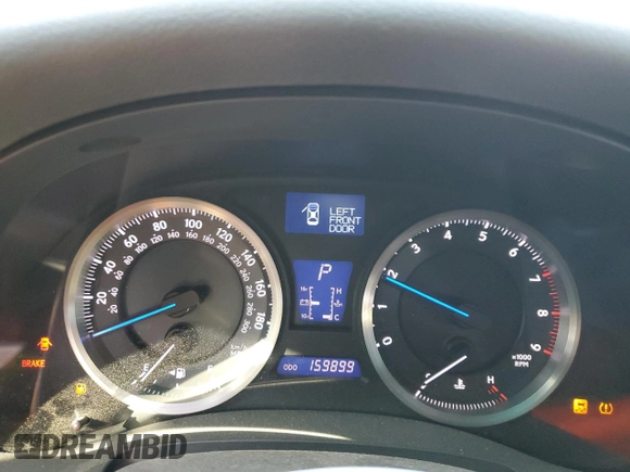 2010 Lexus IS F F with VIN JTHBP5C29A5007272, listed as a Copart auction lot 45178325 with 159,899 mi miles and Salvage Title. Bid and sale history available at DreamBid. Image 9.
