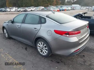 2018 Kia Optima LX with VIN 5XXGT4L39JG269147, listed as a IAAI auction lot 40743582 with 95,283 mi miles and . Bid and sale history available at DreamBid. Image 3.