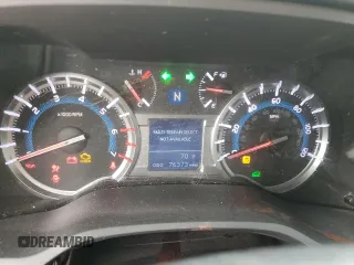 2018 Toyota 4Runner SR5 with VIN JTEBU5JRXJ5539376, listed as a Copart auction lot 49808395 with 76,373 mi miles and Salvage Title. Bid and sale history available at DreamBid. Image 9.