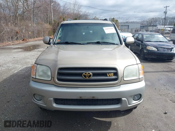 2003 Toyota Sequoia SR5 with VIN 5TDBT44A83S181215, listed as a IAAI auction lot 41855640 with 234,110 mi miles and . Bid and sale history available at DreamBid. Image 6.